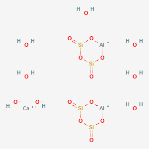 molecular formula Al2CaH14O18Si4 B12087753 CID 92026169 