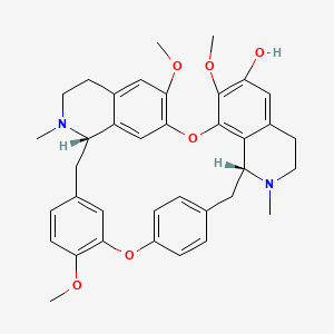 B1208780 Gyrocarpine CAS No. 102487-16-1