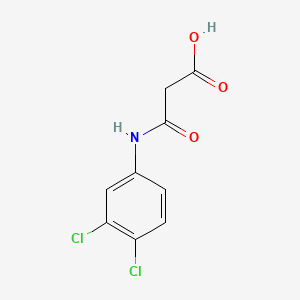 molecular formula C9H7Cl2NO3 B1208781 N-(3,4-二氯苯基)丙二酰胺酸 CAS No. 17722-36-0