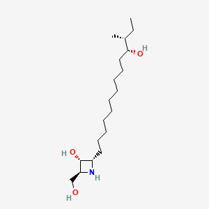 molecular formula C19H39NO3 B1208786 Penaresidin CAS No. 135574-62-8