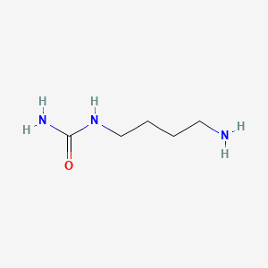 molecular formula C5H13N3O B1208787 N-carbamoylputrescine CAS No. 6851-51-0