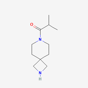 molecular formula C11H20N2O B12087871 1-{2,7-Diazaspiro[3.5]nonan-7-yl}-2-methylpropan-1-one 