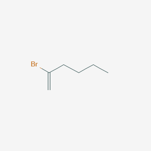 molecular formula C6H11Br B12087949 2-Bromo-1-hexene CAS No. 3017-66-1