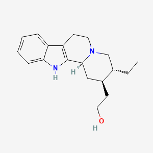 molecular formula C19H26N2O B1208798 Corynan-17-ol CAS No. 2270-72-6