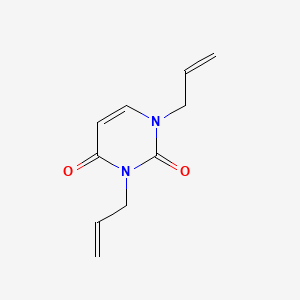 molecular formula C10H12N2O2 B1208799 N(1),N(3)-Diallyluracil CAS No. 6892-10-0