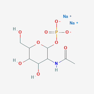 molecular formula C8H14NNa2O9P B12087998 N-Acetyl-alpha-D-glucosamine-1-phosphate disodium salt 