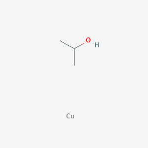 molecular formula C3H8CuO B12088019 2-Propanol, copper(2+) salt (9CI) 