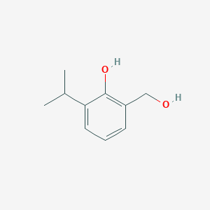 molecular formula C10H14O2 B12088070 2-Hydroxymethyl-6-isopropylphenol CAS No. 4397-16-4