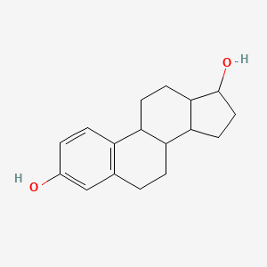 molecular formula C17H22O2 B12088080 7,8,9,11,12,13,14,15,16,17-decahydro-6H-cyclopenta[a]phenanthrene-3,17-diol 
