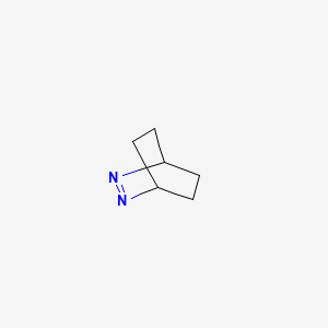 molecular formula C6H10N2 B1208817 2,3-Diazabicyclo[2.2.2]oct-2-ene CAS No. 3310-62-1
