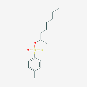 molecular formula C15H24O2S2 B12088210 s-Octyl 4-methylbenzenesulfonothioate 