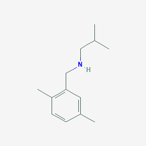 molecular formula C13H21N B12088355 [(2,5-Dimethylphenyl)methyl](2-methylpropyl)amine 