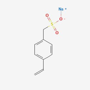molecular formula C9H9NaO3S B12088378 Sodium (4-vinylphenyl)methanesulfonate 