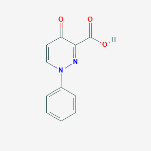 4-Oxo-1-phenyl-1,4-dihydro-3-pyridazinecarboxylic acid