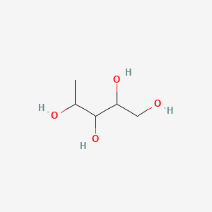 molecular formula C5H12O4 B1208840 Pentane-1,2,3,4-tetrol CAS No. 13942-77-3