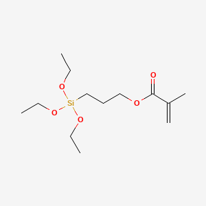 molecular formula C13H26O5Si B1208842 3-(Triethoxysilyl)propyl methacrylate CAS No. 21142-29-0