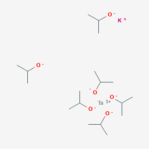 molecular formula C18H42KO6Ta B12088435 potassium;propan-2-olate;tantalum(5+) CAS No. 21864-26-6
