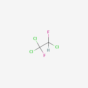 molecular formula C2HCl3F2 B1208845 1,2-Difluoro-1,1,2-trichloroethane CAS No. 354-15-4