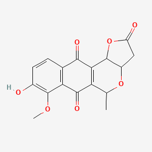 molecular formula C17H14O7 B12088468 Arizonin A1 
