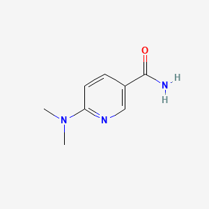 molecular formula C8H11N3O B1208849 6-Dimethylaminonicotinamide CAS No. 36507-21-8