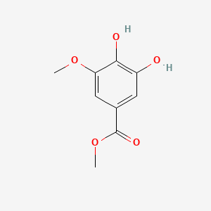 molecular formula C9H10O5 B1208855 m3OMG CAS No. 3934-86-9