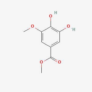 molecular formula C9H10O5 B1208855 Methyl 3,4-dihydroxy-5-methoxybenzoate CAS No. 3934-86-9