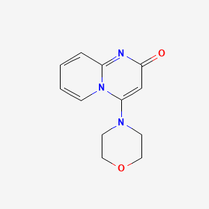 molecular formula C12H13N3O2 B12088586 4-Morpholin-4-yl-2H-pyrido[1,2-a]pyrimidin-2-one CAS No. 84292-31-9