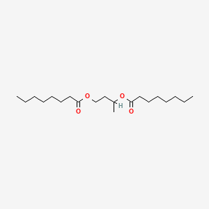 molecular formula C20H38O4 B1208859 1,3-Butanediol-1,3-dioctanoate CAS No. 4554-00-1