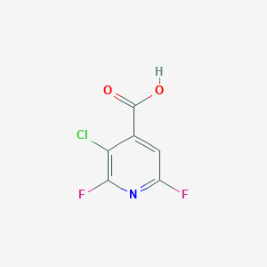 molecular formula C6H2ClF2NO2 B12088608 3-Chloro-2,6-difluoro-isonicotinic acid 