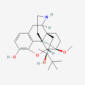 molecular formula C25H35NO4 B1208861 Norbuprenorphine CAS No. 78715-23-8