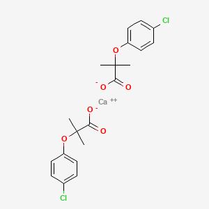 molecular formula C20H20CaCl2O6 B1208866 Calcium Clofibrate CAS No. 39087-48-4