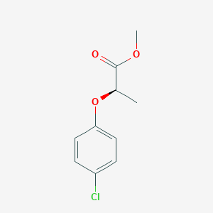 molecular formula C10H11ClO3 B12088678 Propanoic acid, 2-(4-chlorophenoxy)-, methyl ester, (R)- CAS No. 99210-92-1