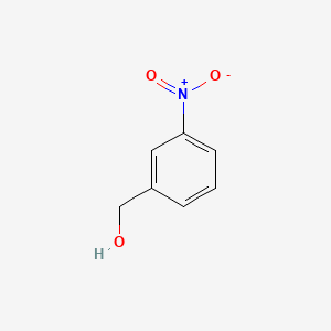 molecular formula C7H7NO3 B1208868 3-Nitrobenzyl alcohol CAS No. 619-25-0