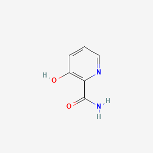 molecular formula C6H6N2O2 B1208869 3-羟基吡啶甲酰胺 CAS No. 933-90-4