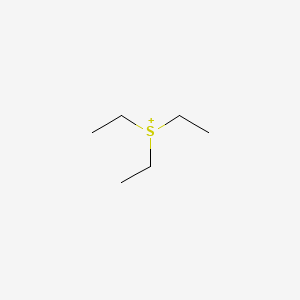 molecular formula C6H15S+ B1208873 Triethylsulfonium CAS No. 29245-61-2