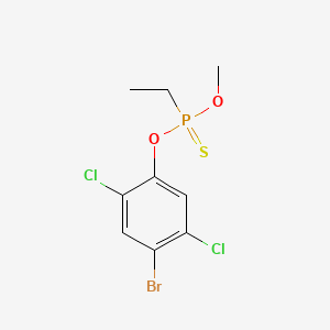 O-(4-Bromo-2,5-dichlorophenyl) O-methyl ethylphosphonothioate