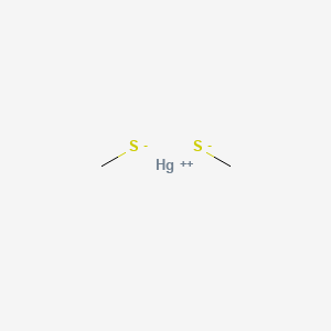 molecular formula C2H6HgS2 B12088771 Mercury dimethanethiolate CAS No. 21094-80-4