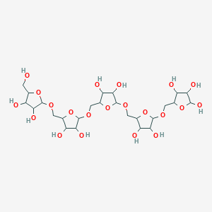 molecular formula C25H42O21 B12088837 1,5-a-L-Arabinopentaose 