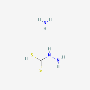 molecular formula CH7N3S2 B12088926 Hydrazinecarbodithioic acid, monoammonium salt CAS No. 5456-21-3
