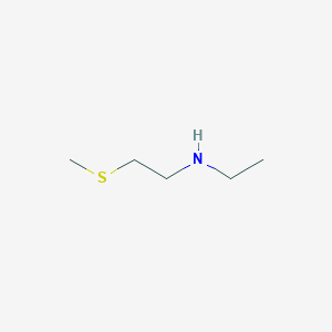 molecular formula C5H13NS B12088929 Ethyl[2-(methylsulfanyl)ethyl]amine 