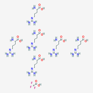 molecular formula C38H85F3N24O14 B12088937 Furin Inhibitor II (TFA) 