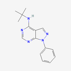 molecular formula C15H17N5 B1208897 MFCD02634984 