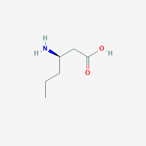 molecular formula C6H13NO2 B12088994 (3R)-3-Aminohexanoic acid 