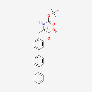 molecular formula C26H27NO4 B12089160 N-Boc-4-(biphenyl-4-yl)-D-phenylalanine 