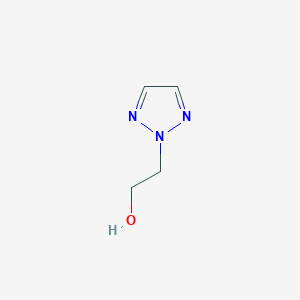 molecular formula C4H7N3O B120892 2H-1,2,3-Triazole-2-ethanol CAS No. 146984-27-2