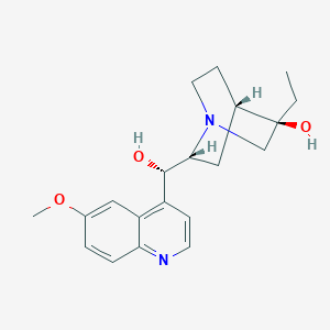 molecular formula C20H26N2O3 B1208924 3-Hydroxydihydroquinidine CAS No. 85405-60-3