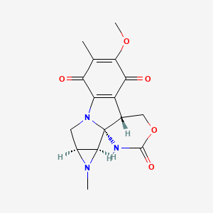 molecular formula C16H17N3O5 B1208932 Mitiromycin CAS No. 27164-43-8