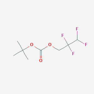 molecular formula C8H12F4O3 B12089472 Tert-butyl 2,2,3,3-tetrafluoropropyl carbonate 