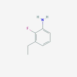 molecular formula C8H10FN B12089542 3-Ethyl-2-fluoroaniline 