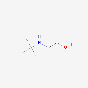 molecular formula C7H17NO B12089545 2-Propanol, 1-[(1,1-dimethylethyl)amino]- 